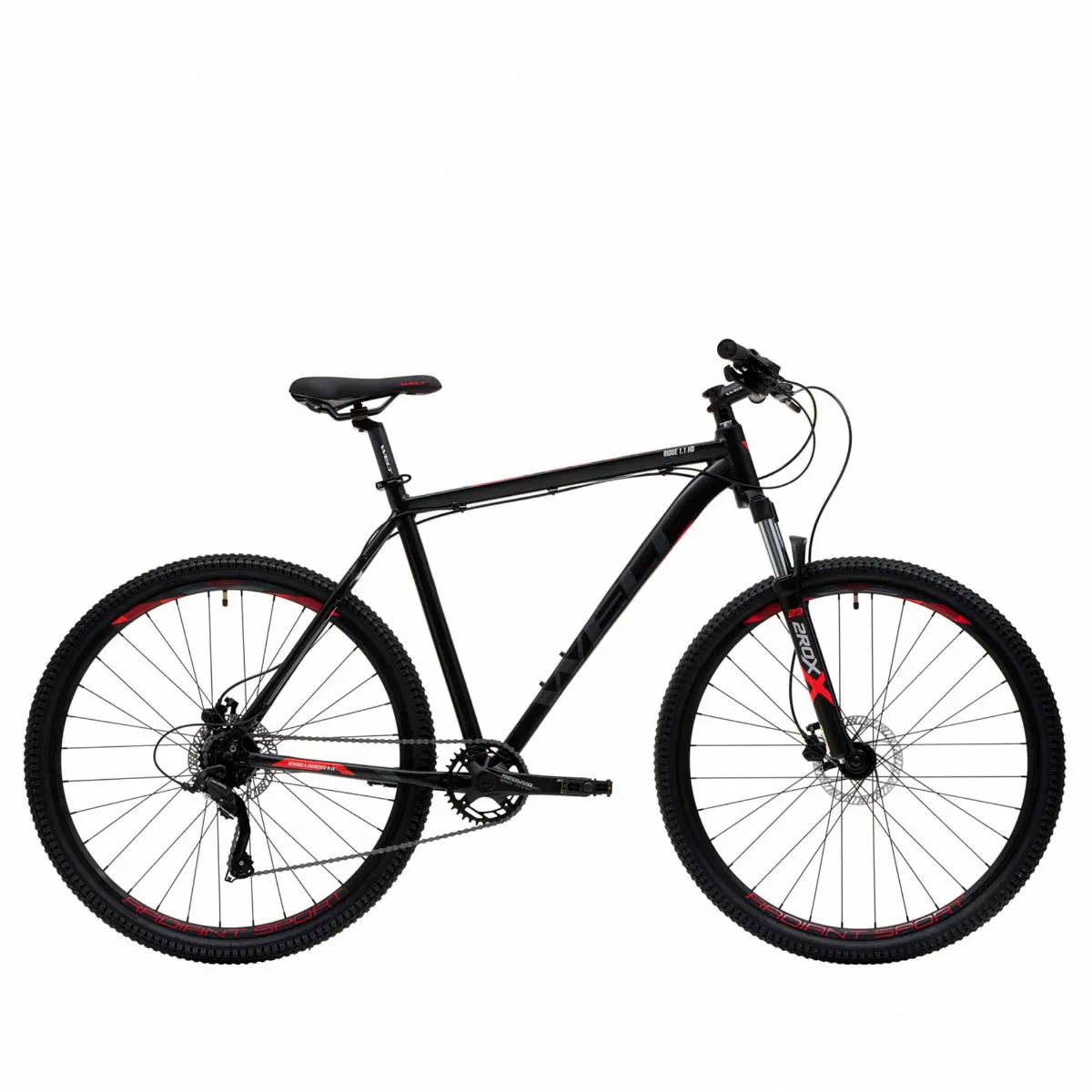 Велосипед Welt Ridge 1.1 HD Matt Black от магазина Супер Спорт