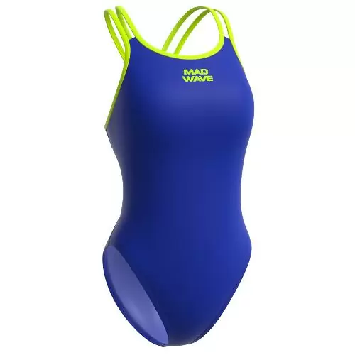 Купальник Mad Wave Crossback Junior антихлор от магазина Супер Спорт
