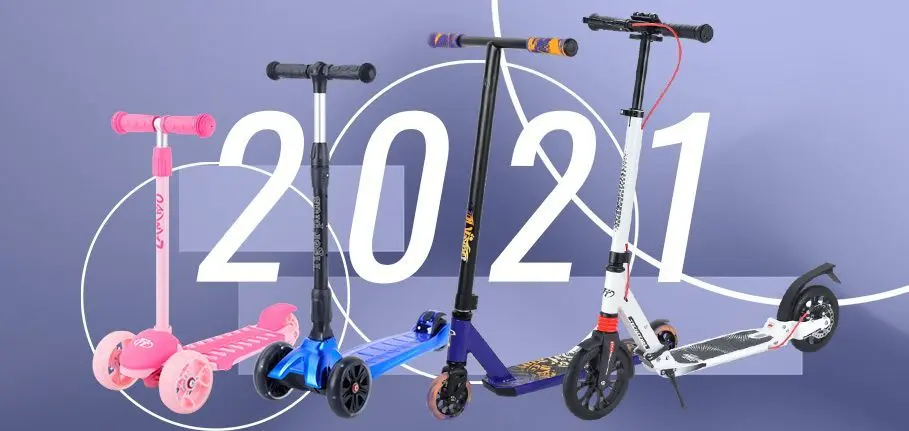 Поступление новой коллекции самокатов Tech Team 2021